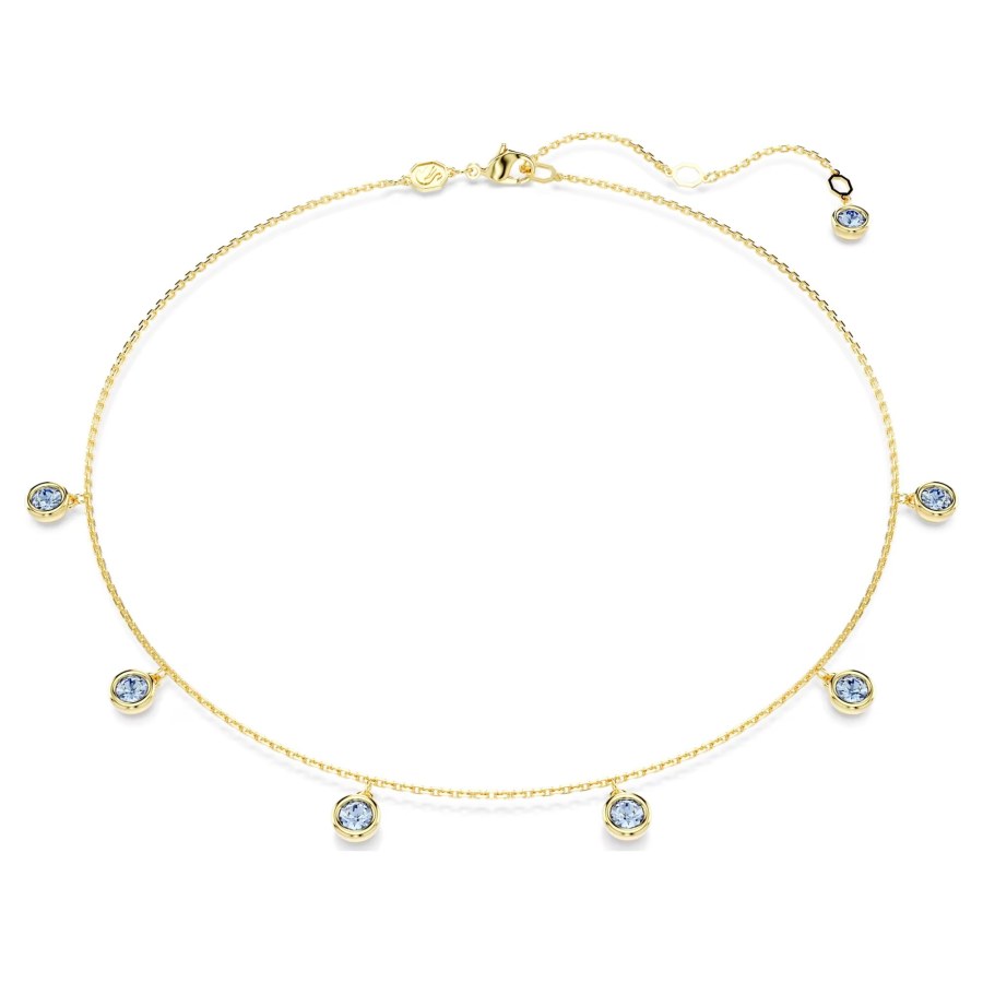Swarovski Módní pozlacený náhrdelník s krystaly Imber 5688246 - Náhrdelníky