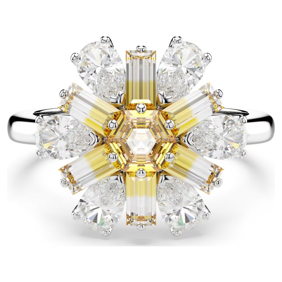 Swarovski Úchvatný prsten s krystaly Idyllia 568908 50 mm - Prsteny Prsteny s kamínkem