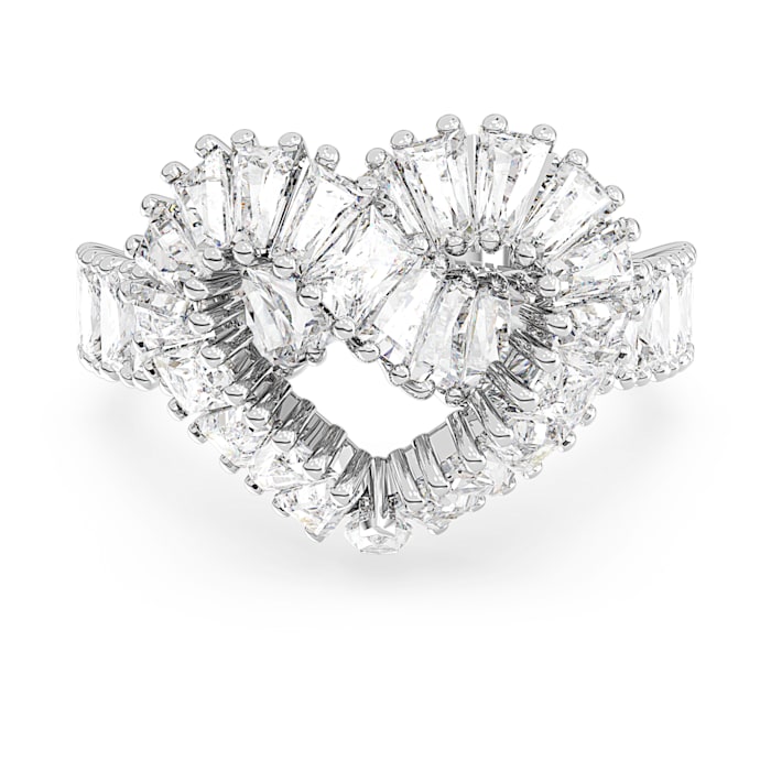 Swarovski Romantický prsten se srdíčkem Cupidon 5648291 52 mm - Prsteny Prsteny s kamínkem