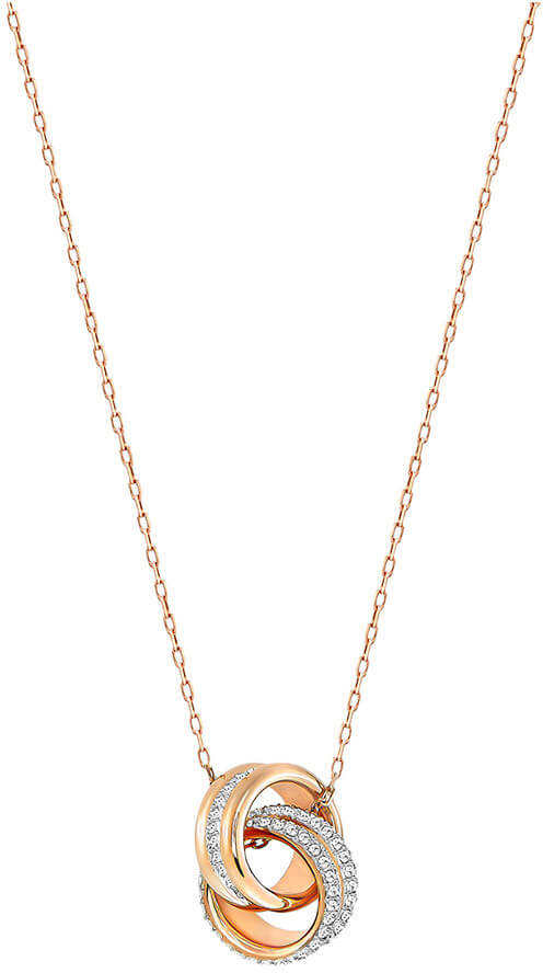 Swarovski Stylový bronzový náhrdelník Further 5240525 - Náhrdelníky