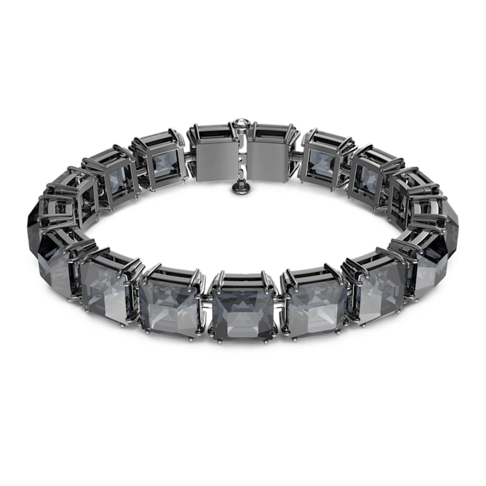 Swarovski Třpytivý náramek s šedými krystaly Millenia 5612682 - Náramky Řetízkové náramky