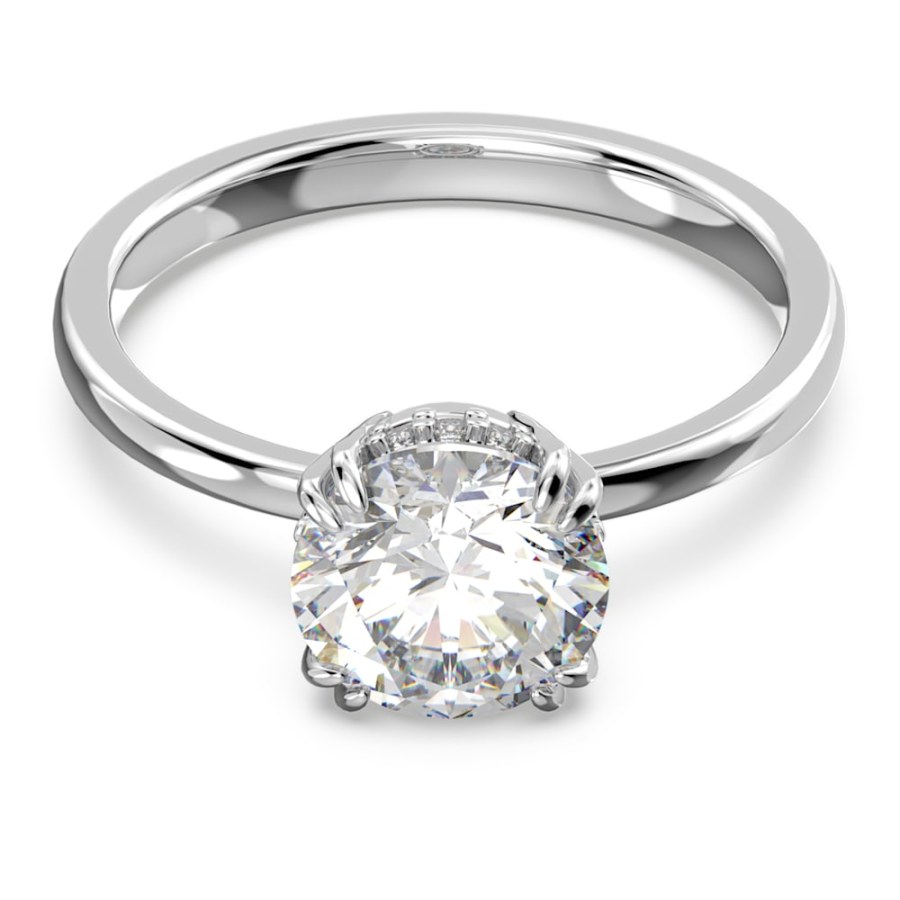 Swarovski Zásnubní prsten s čirým krystalem Constella 5642635 52 mm - Prsteny Prsteny s kamínkem