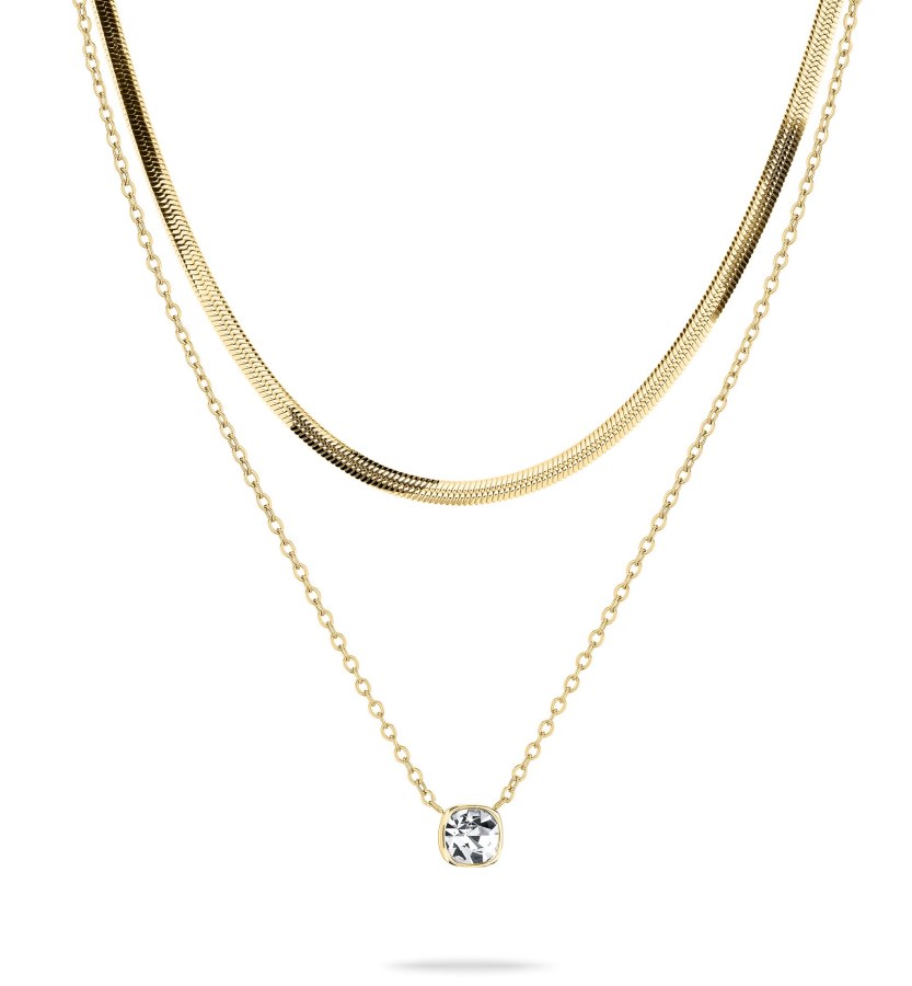 Tamaris Elegantní set pozlacených náhrdelníků pro ženy TS-0036-NN - Náhrdelníky