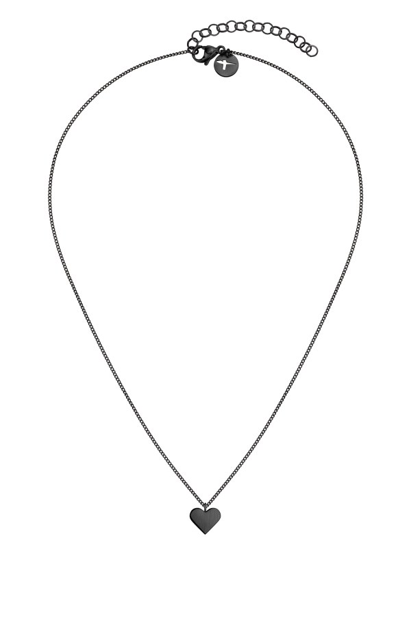 Tamaris Romantický černý náhrdelník TJ-0126-N-45 - Náhrdelníky