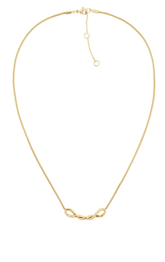 Tommy Hilfiger Elegantní pozlacený náhrdelník Twist 2780734 - Náhrdelníky