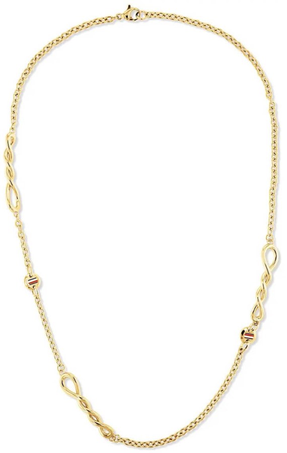 Tommy Hilfiger Luxusní pozlacený náhrdelník z oceli 2780514 - Náhrdelníky