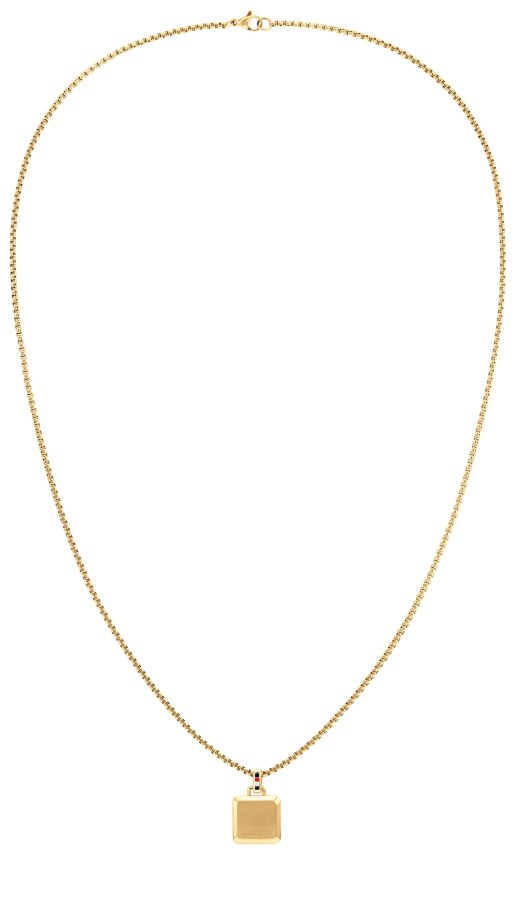 Tommy Hilfiger Minimalistický pozlacený náhrdelník pro muže 2790544 - Náhrdelníky