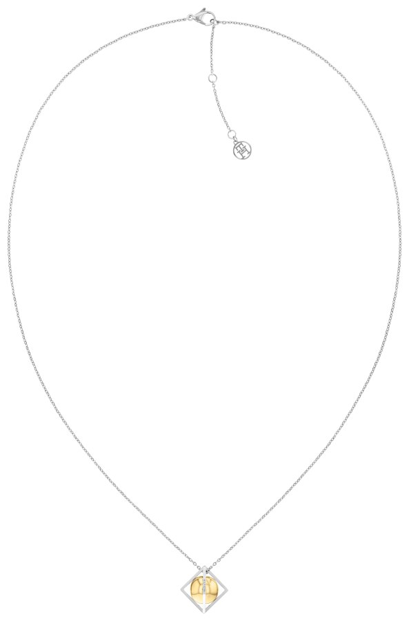 Tommy Hilfiger Moderní bicolor náhrdelník Framed Stones 2780796 - Náhrdelníky