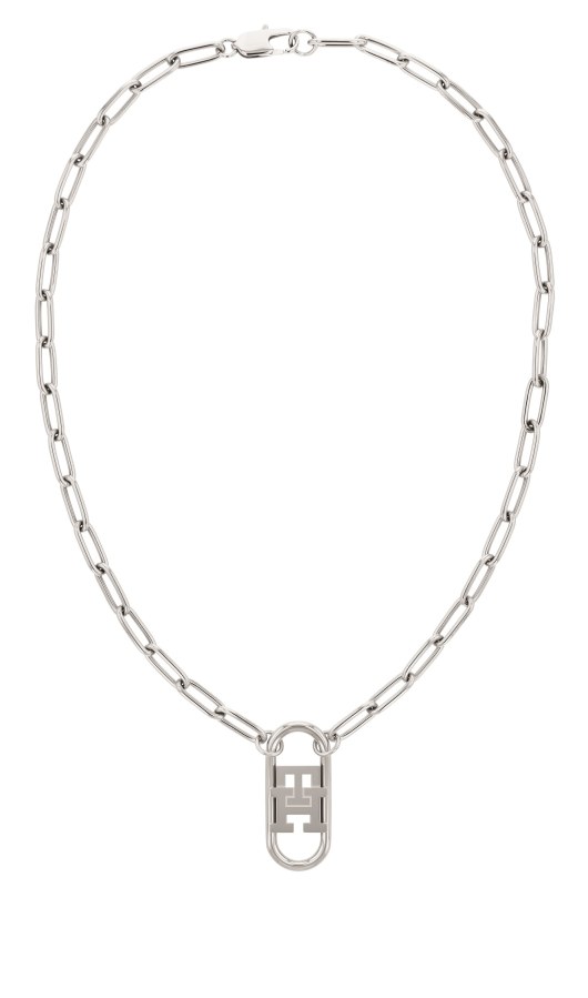 Tommy Hilfiger Stylový ocelový náhrdelník Monogram 2780725