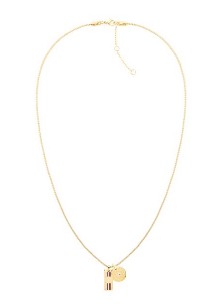 Tommy Hilfiger Stylový pozlacený náhrdelník Dressed Up 2780451