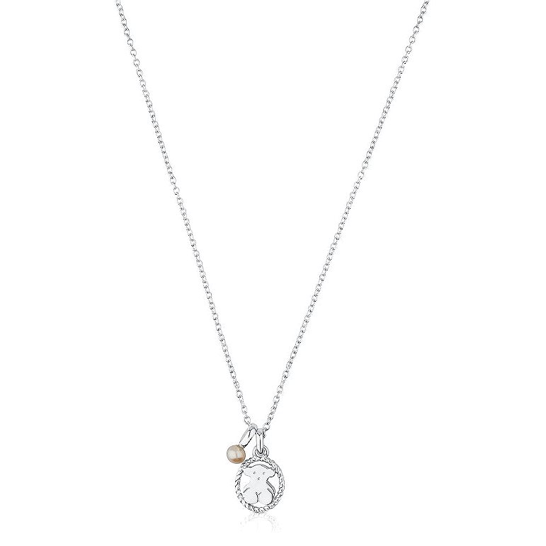 Tous Originální stříbrný náhrdelník s perlou Camee 712322520 - Náhrdelníky