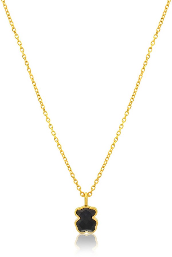 Tous Pozlacený náhrdelník s medvídkem Icon Color 115434542 (řetízek, přívěsek) - Náhrdelníky