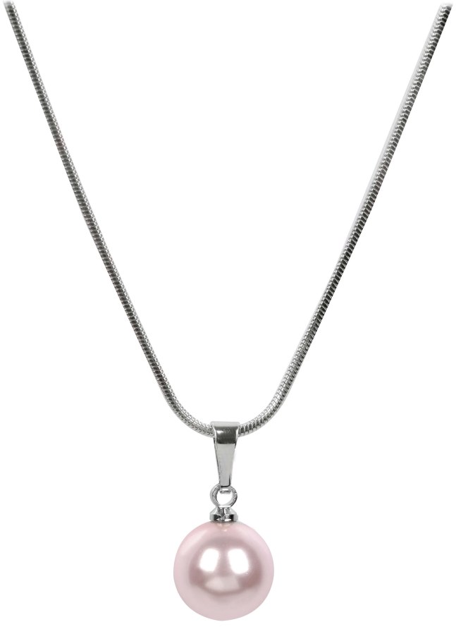 Levien Půvabný náhrdelník s perličkou Pearl Rosaline - Náhrdelníky