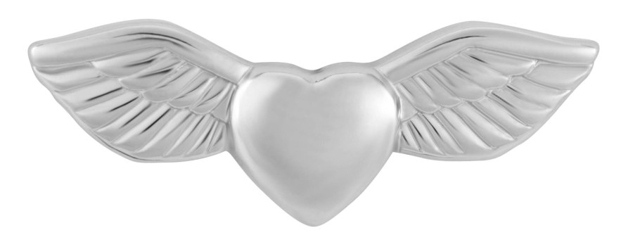 Troli Něžná brož srdce s křídly KS-229 - Brože