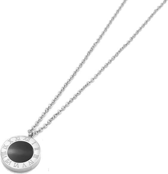 Troli Ocelový náhrdelník s oboustranným přívěskem - Náhrdelníky