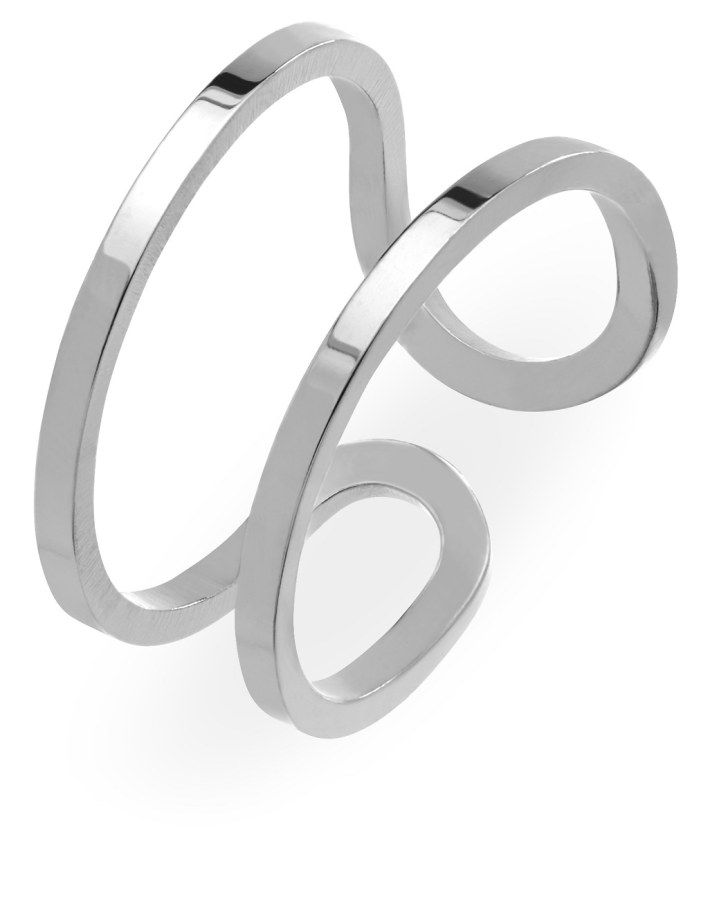 Troli Originální otevřený prsten z oceli - Prsteny Prsteny bez kamínku
