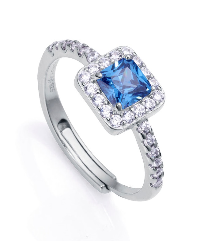 Viceroy Elegantní stříbrný prsten se zirkony Clasica 13154A013 53 mm - Prsteny Prsteny s kamínkem