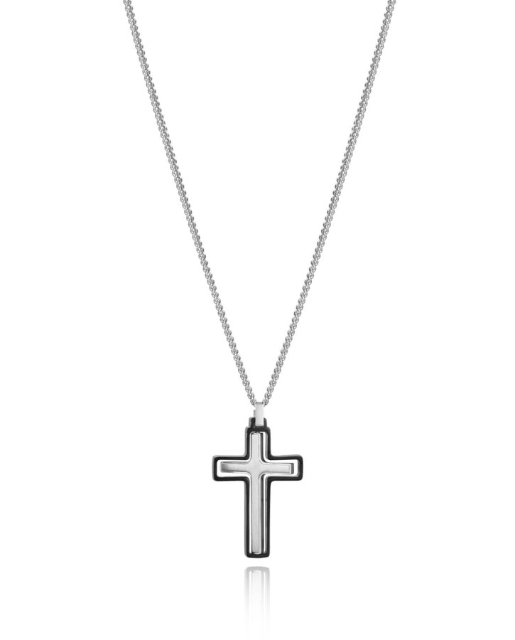Viceroy Nadčasový pánský náhrdelník s křížkem Magnum 75330C01000 - Náhrdelníky