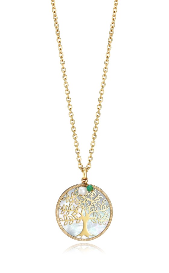 Viceroy Pozlacený náhrdelník se stromem života Popular 15064C01012 - Náhrdelníky