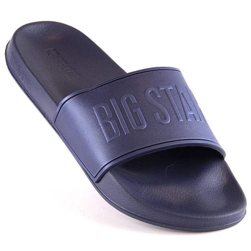 Big Star M INT1906B námořnicky modré pěnové žabky do bazénu - Pro muže boty