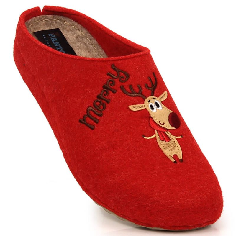 Vánoční plstěné pantofle Panto Fino W KK267037 INT1769 - Pro ženy boty