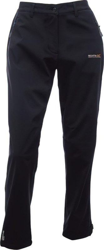 Dámské softshellové kalhoty RWJ113R GEO SSHELL Trs II černé - Regatta - Pro ženy kalhoty