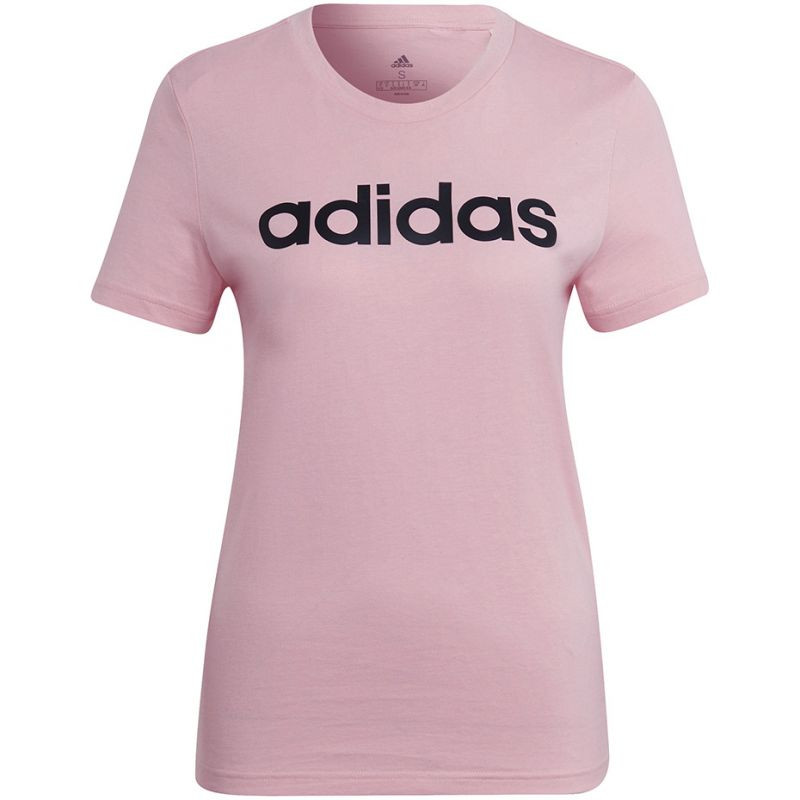 Tričko adidas Loungwear Essentials Slim Logo Tee W HD1681 - Pro ženy trička, tílka, košile