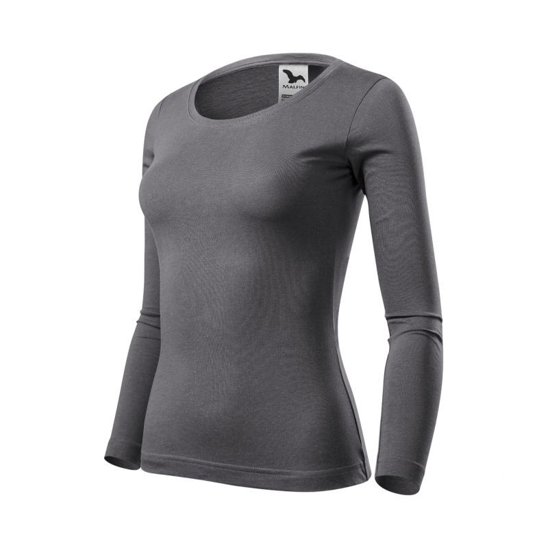 Malfini Fit-T LS W MLI-16936 ocelové tričko - Pro ženy trička, tílka, košile