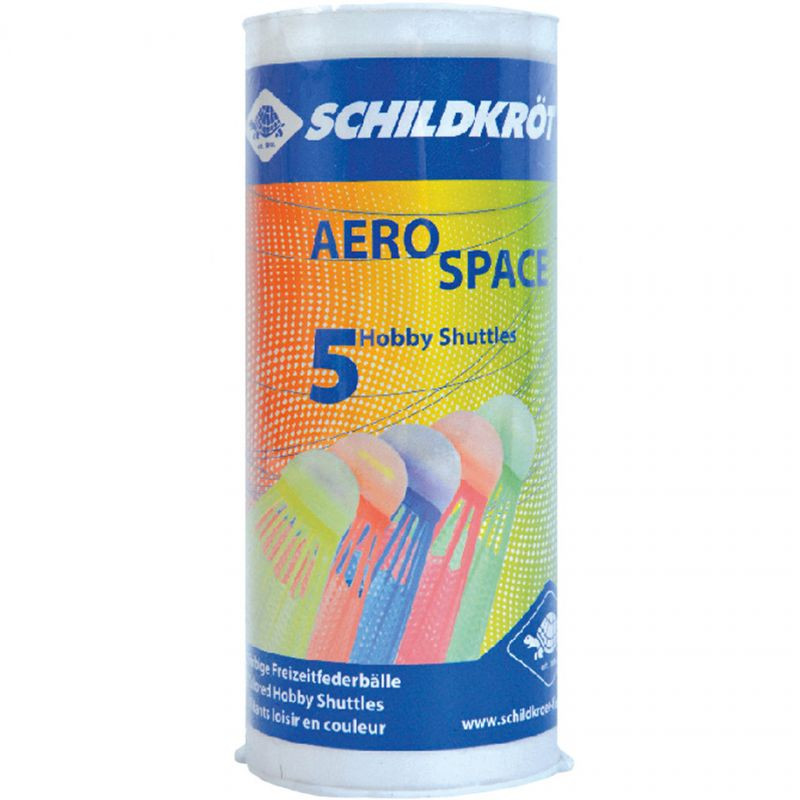 Badmintonové šipky Schildkrott Aero Space barevné 5 ks. 970910 - Sportovní doplňky Míče