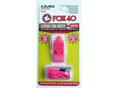 FOX CMG Classic Bezpečnostní píšťalka + šňůra 9603-0408 růžová