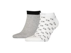 Calvin Klein Sneaker 2P All Over Socks 701218715004