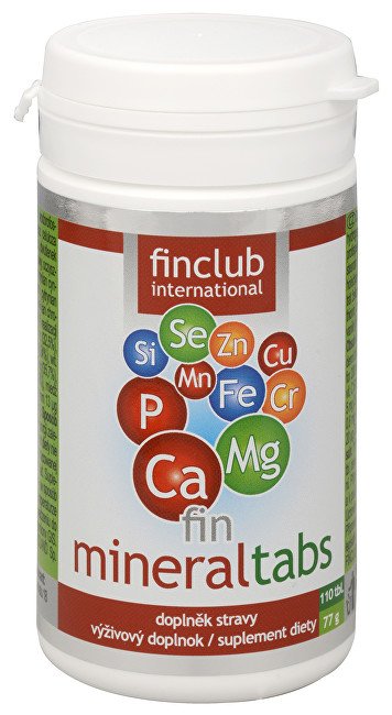 Finclub Fin Mineraltabs 110 tbl. - Přípravky minerály a stopové prvky