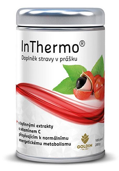 Goldim InThermo s bylinnými extrakty a Vitamínem C 200 g - Přípravky hubnutí, spalování tuků