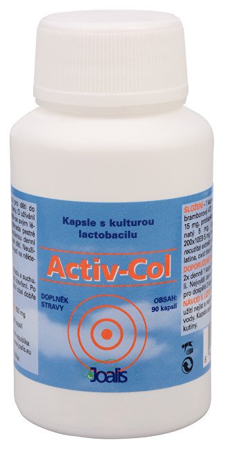 Joalis Activ-Col 90 kapslí - Přípravky probiotika prebiotika