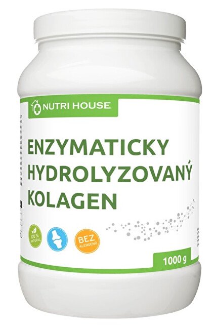 Nutrihouse Nutriouse Enzymaticky hydrolyzovaný kolagen 1000 g - Přípravky klouby