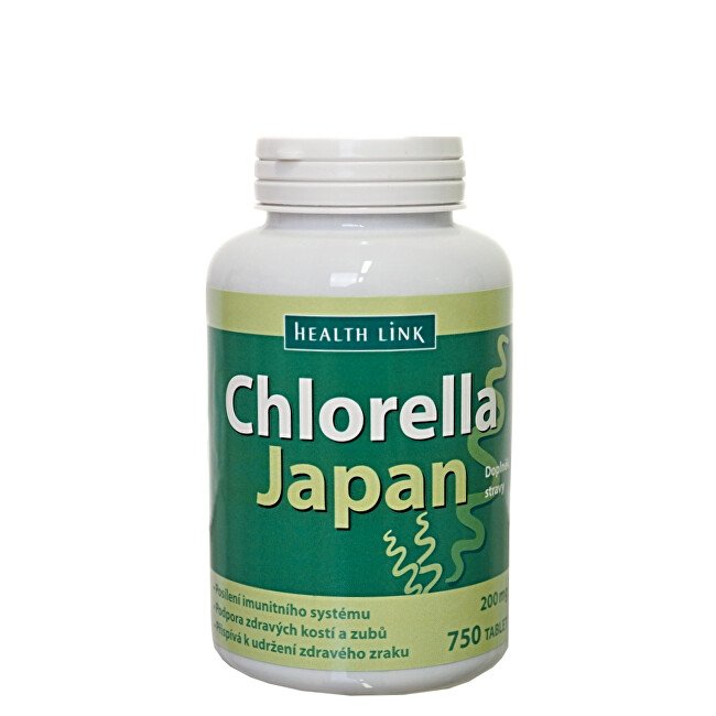 Phoenix Chlorella Japan 750 tbl. - Přípravky zelené potraviny