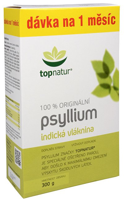 Topnatur Psyllium 300 g - Přípravky vláknina a syrovátka