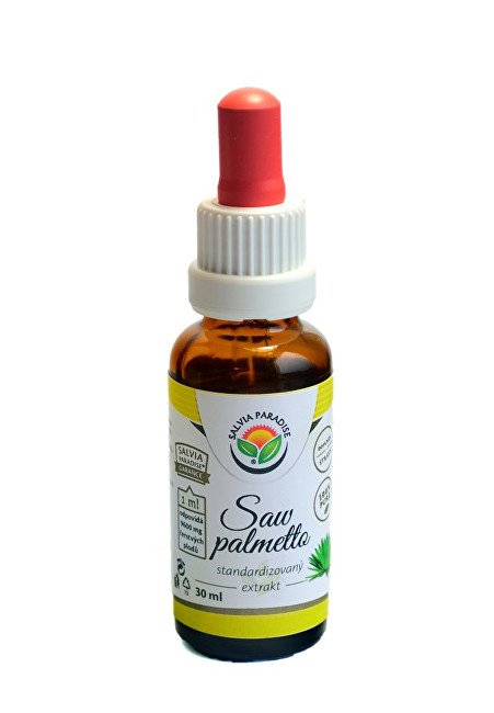 Salvia Paradise Saw palmetto standardizovaný extrakt 50 ml - Přípravky prostata