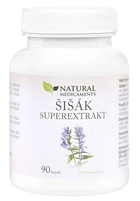 Natural Medicaments Šišák superextrakt 90 kapslí - Přípravky klouby