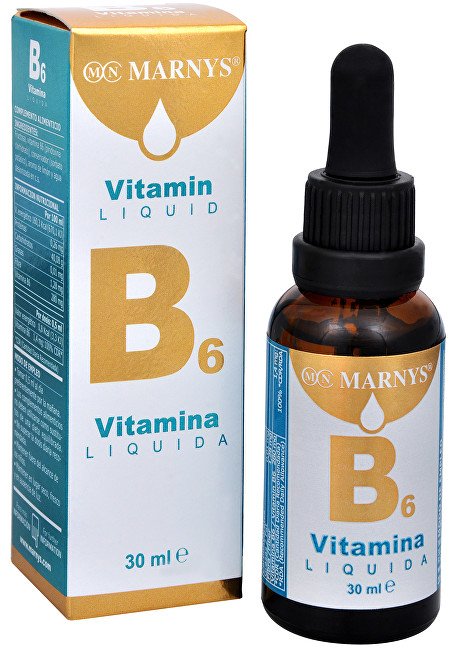 Marnys Tekutý vitamín B6 30 ml - Přípravky vitamíny a multivitamíny