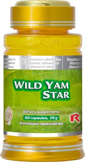 STARLIFE WILD YAM STAR 60 kapslí - Přípravky hormonální rovnováha