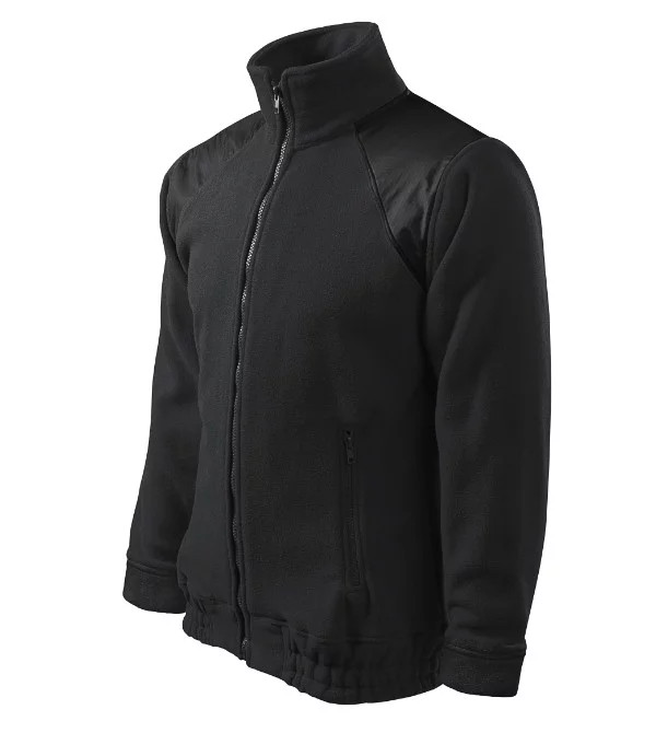 Fleecová bunda Hi-Q fleece unisex šedá - Rimeck