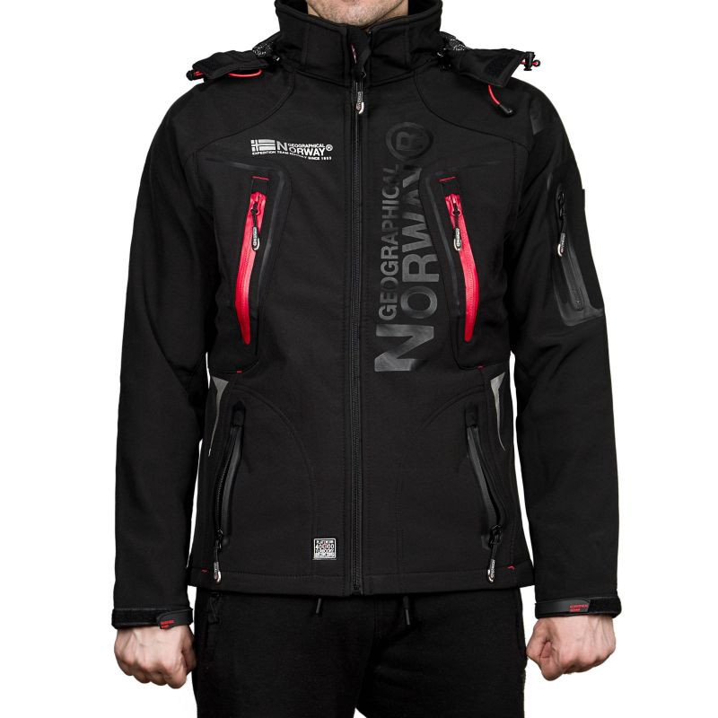 Bunda Geographical Norway Techno Softshell M WU6068-GN-BLACK