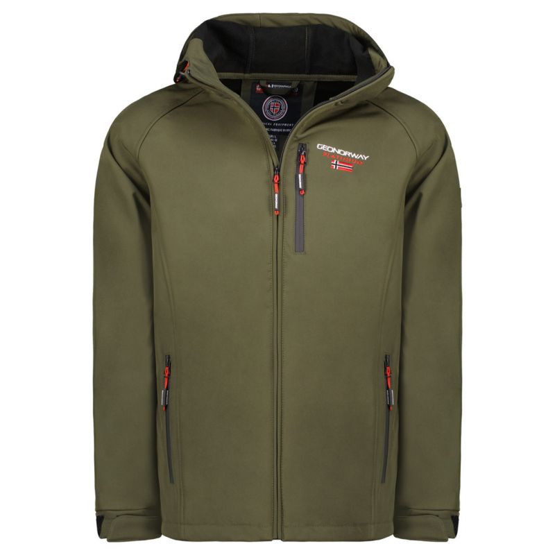 Geographical Norway Takito DB 009 M WY1161H/GN-Kaki Softshellová bunda