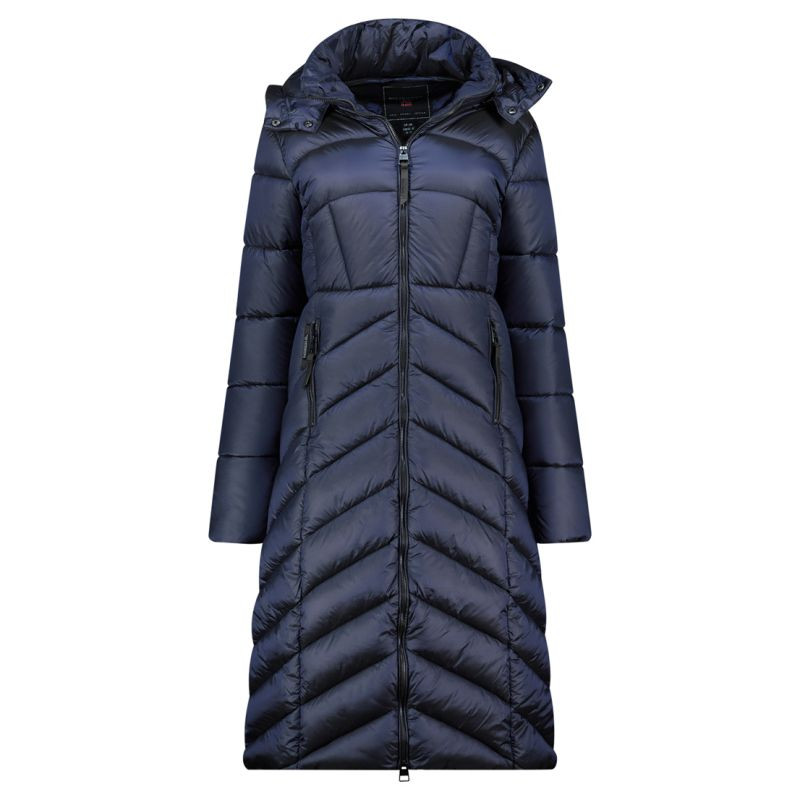 Geografické Norsko dámská bunda BLANCHE LONG NAVY DB LADY 0116 NAVY (WZ5476F/GN-MARINE)