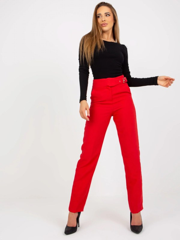 Dámské kalhoty BR SP 113.59 Červená - FPrice