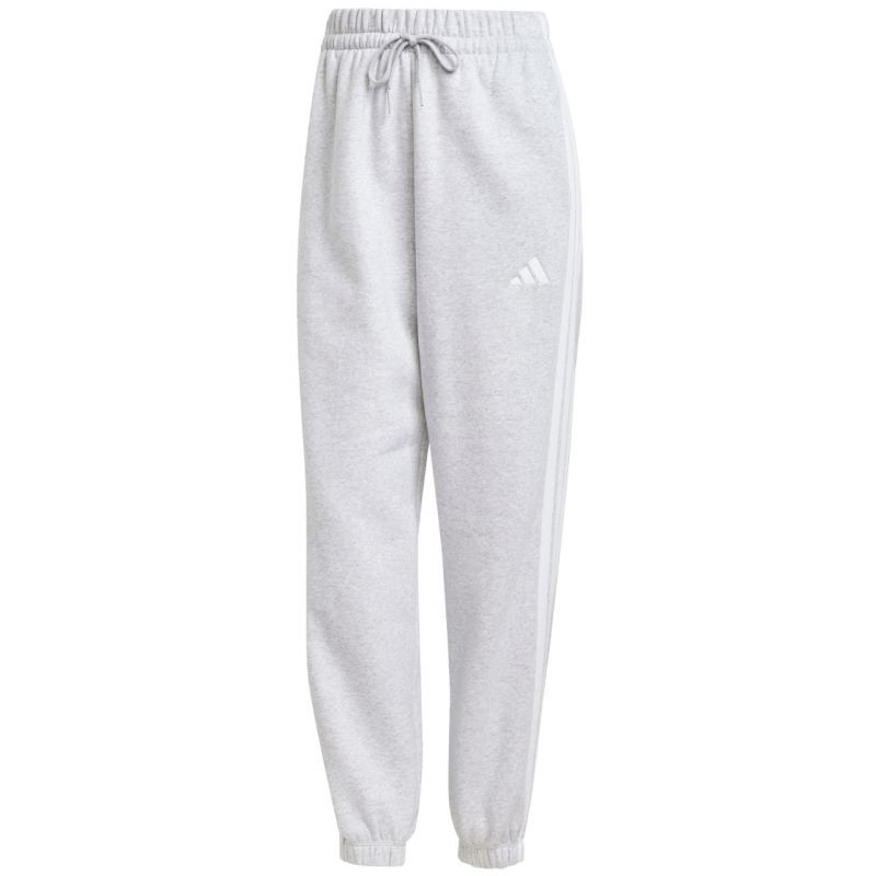 Adidas Essentials 3-Stripes Fleece Loose-Fit Kalhoty W IN6178 dámské - Dámské oblečení Ženy kalhoty