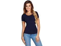 Halenka Carla s krátkým rukávem Navy Blue - Babell