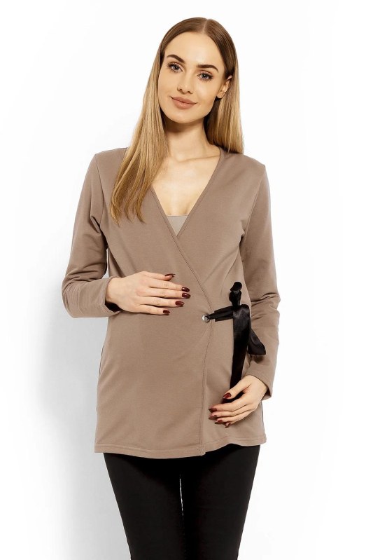 Těhotenská blůza model 113241 PeeKaBoo - Dámské oblečení Ženy košile a&nbsp;halenky