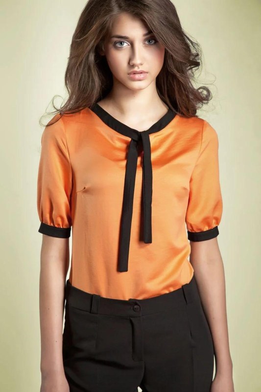 Halenka Madeline b21 oranžová - Nife